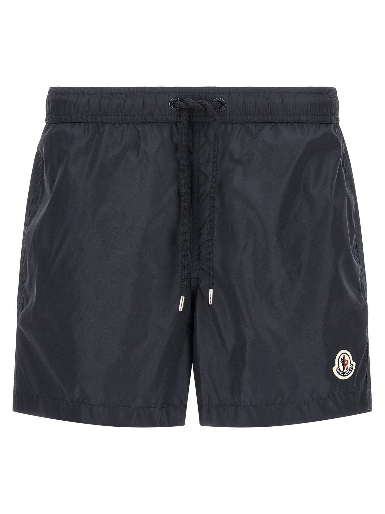 Blaue Cargo-Shorts aus Polyamid Moncler