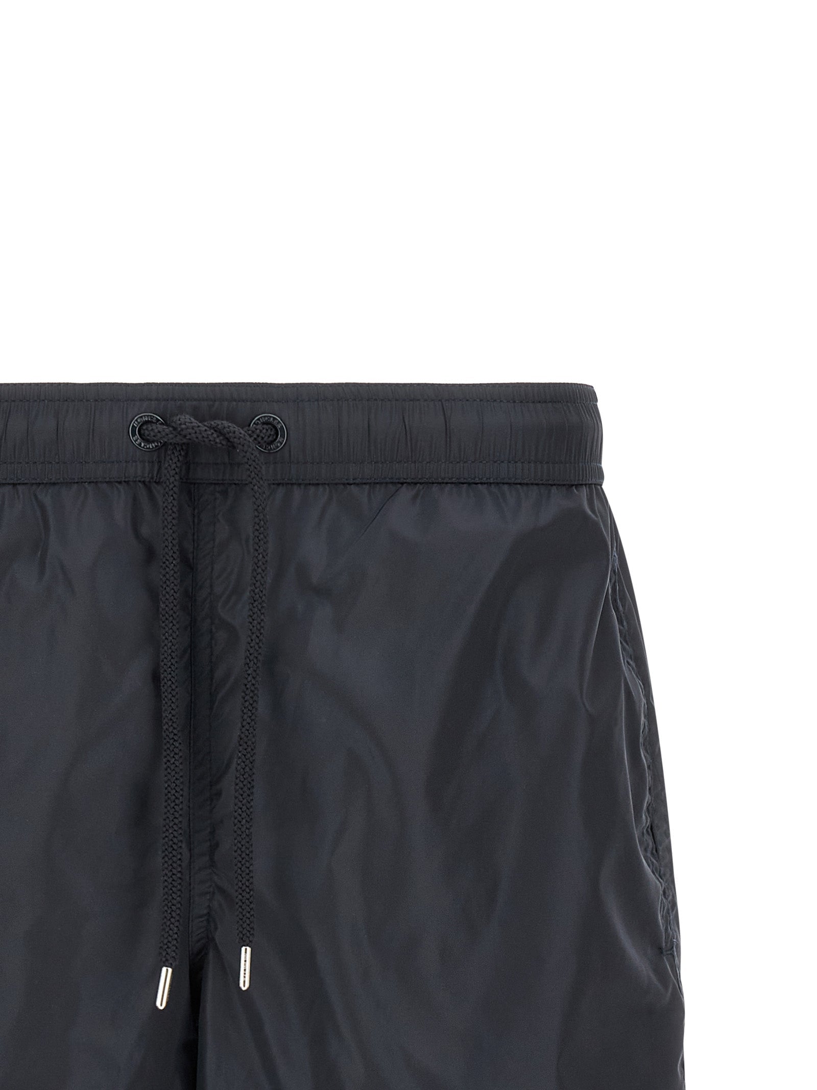 Blaue Cargo-Shorts aus Polyamid Moncler