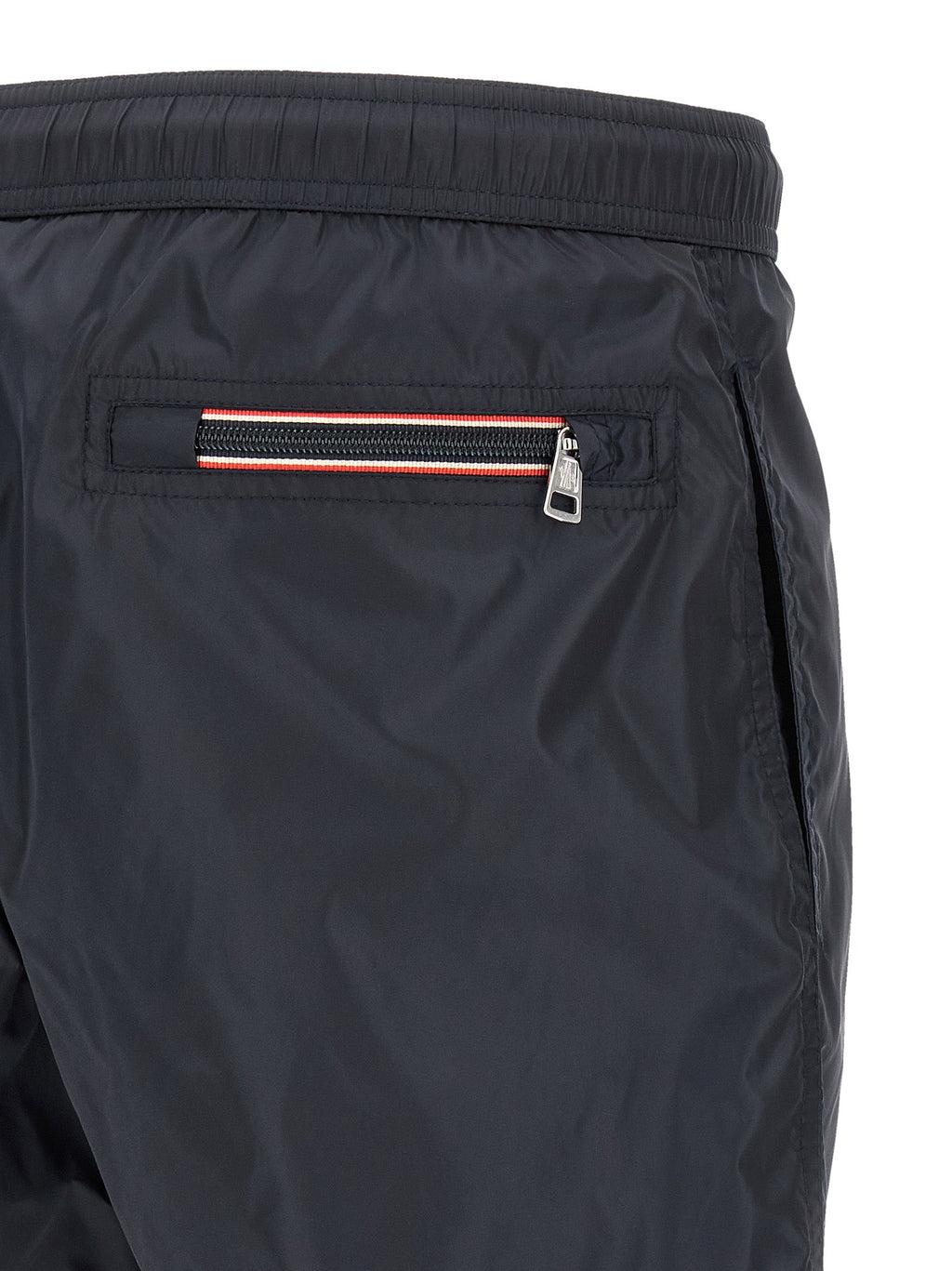 Blaue Cargo-Shorts aus Polyamid Moncler