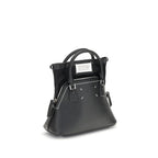 Schwarze Bos Taurus Kalbsleder Schultertasche