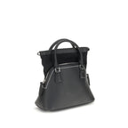 Schwarze Bos Taurus Kalbsleder Schultertasche