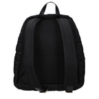Schwarzer Rucksack aus Stoff