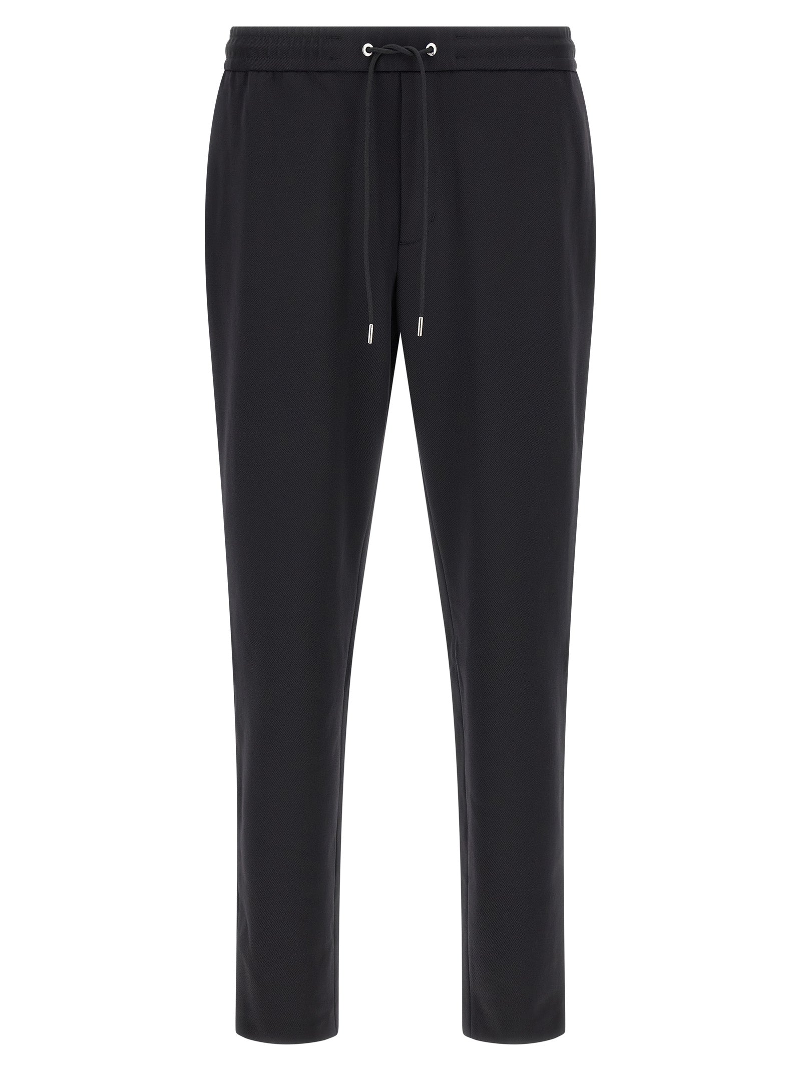 Schwarze Polyamid-Jogginghose (Trainingshose)