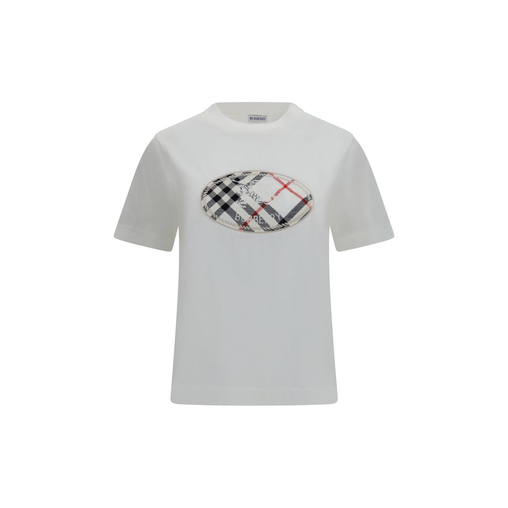 Weißes Baumwoll-T-Shirt