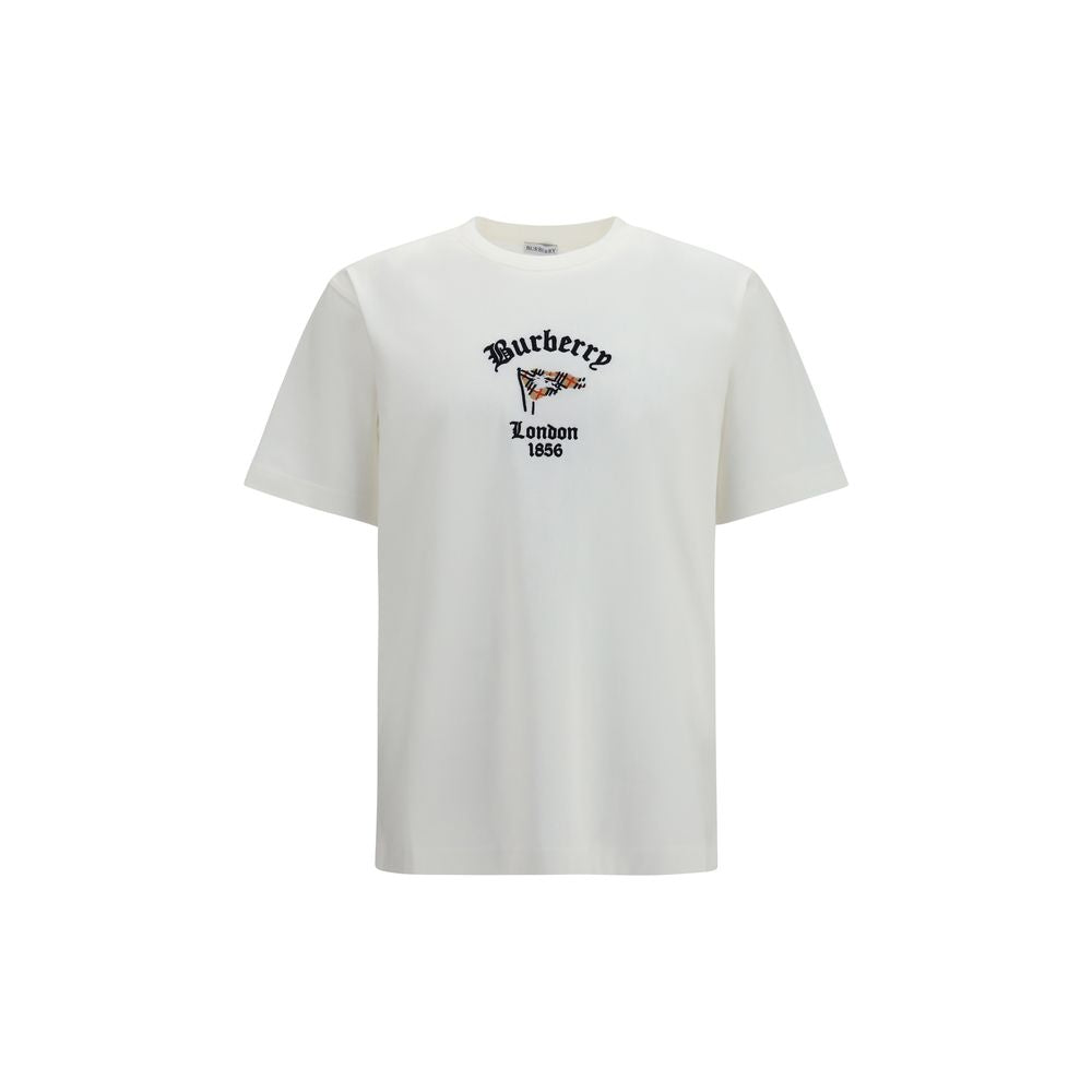 Weißes Baumwoll-T-Shirt