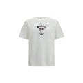 Weißes Baumwoll-T-Shirt