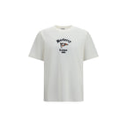 Weißes Baumwoll-T-Shirt