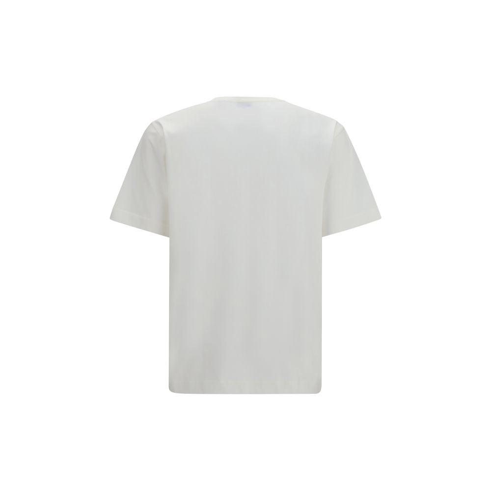 Weißes Baumwoll-T-Shirt