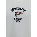 Weißes Baumwoll-T-Shirt