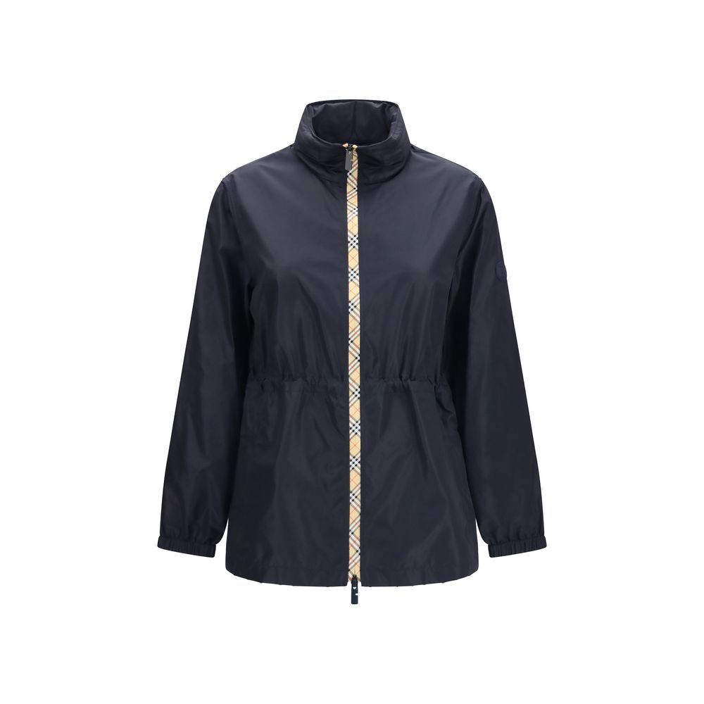 Schwarzer Parka aus Polyamid