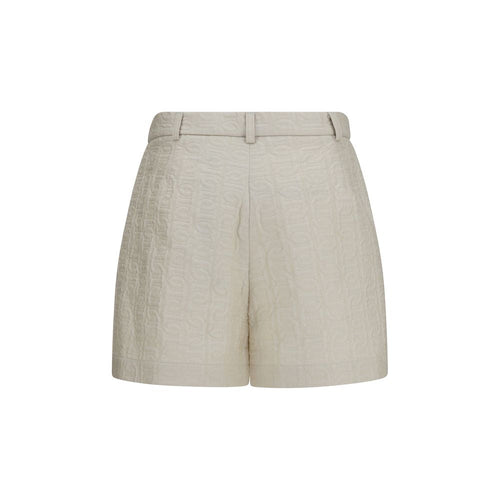 Beige Polyamid Bermuda Shorts Moncler
