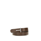 Brauner Gürtel aus Leder TB224LCL483SEBN