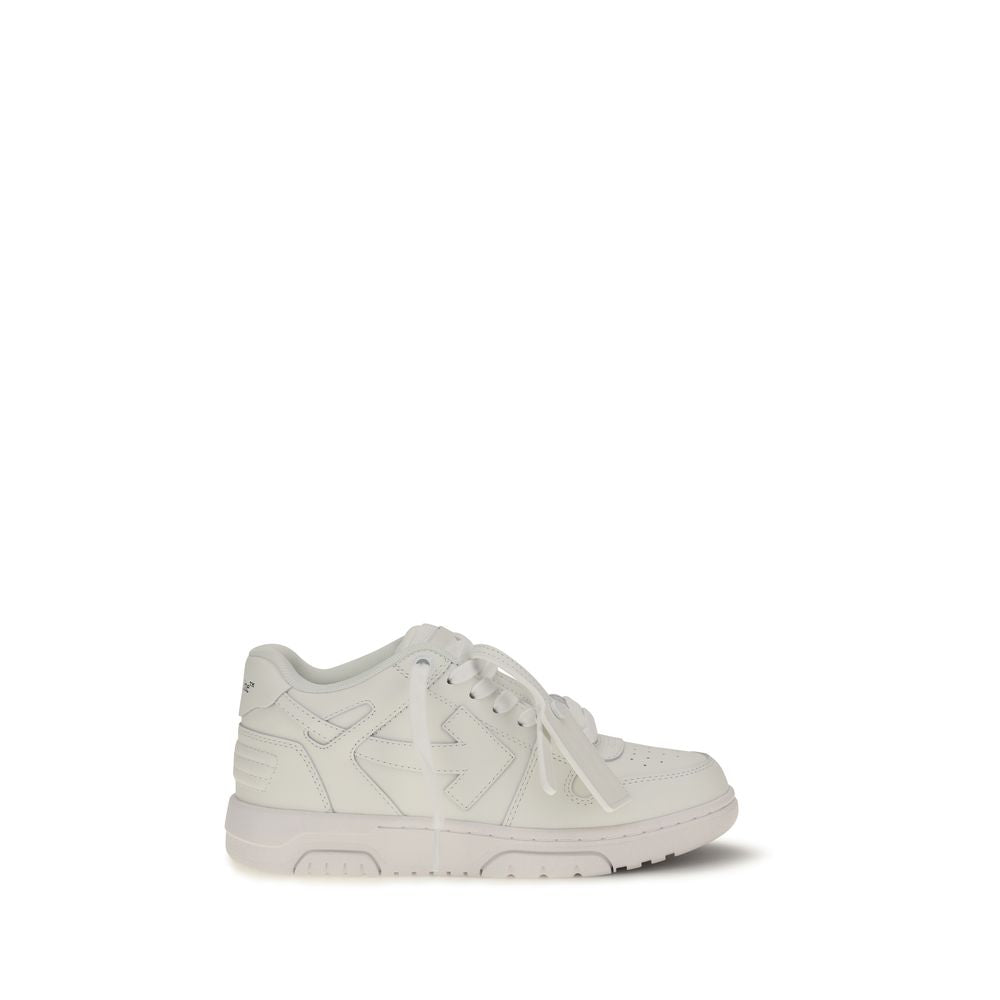 Weiße Low-Top-Sneaker aus Kalbsleder Bos Taurus