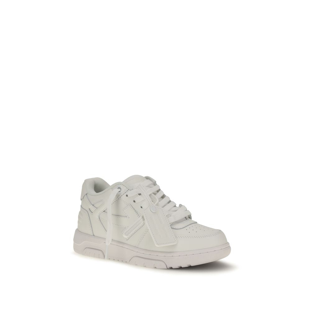 Weiße Low-Top-Sneaker aus Kalbsleder Bos Taurus