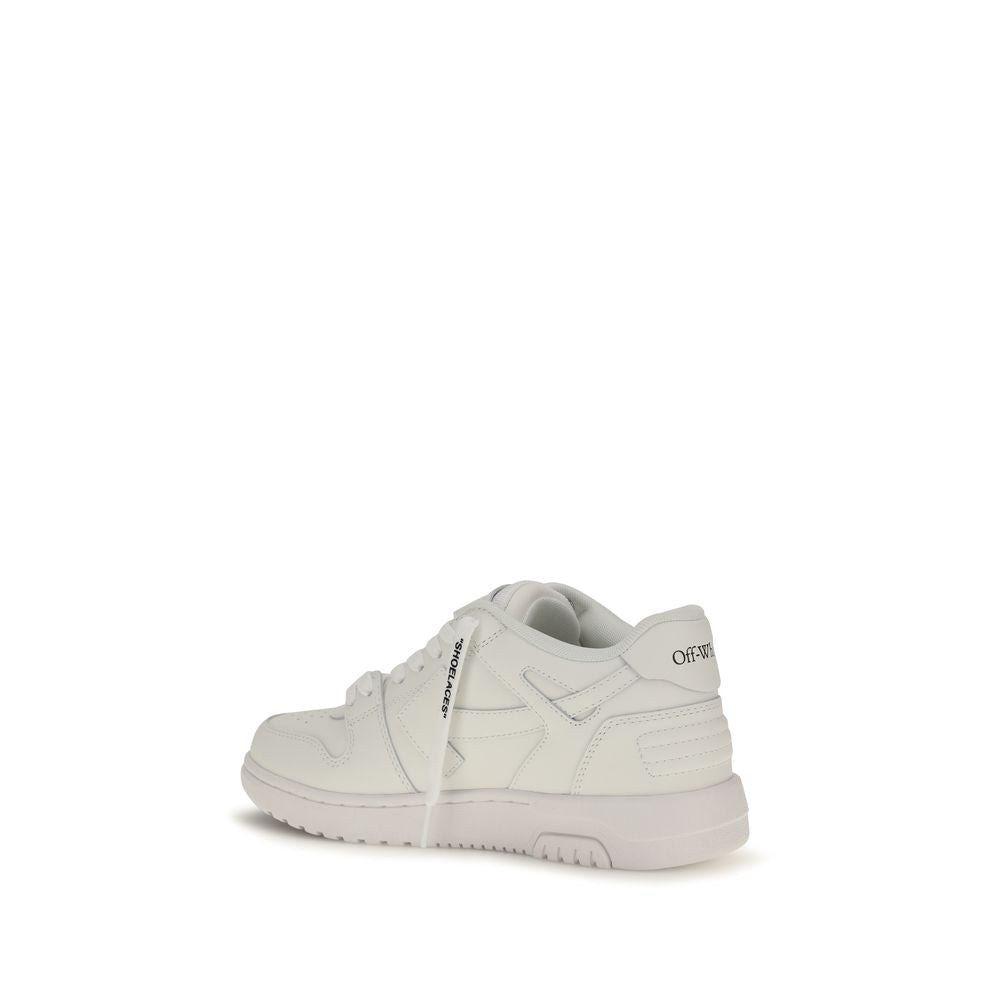 Weiße Low-Top-Sneaker aus Kalbsleder Bos Taurus
