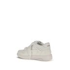 Weiße Low-Top-Sneaker aus Kalbsleder Bos Taurus