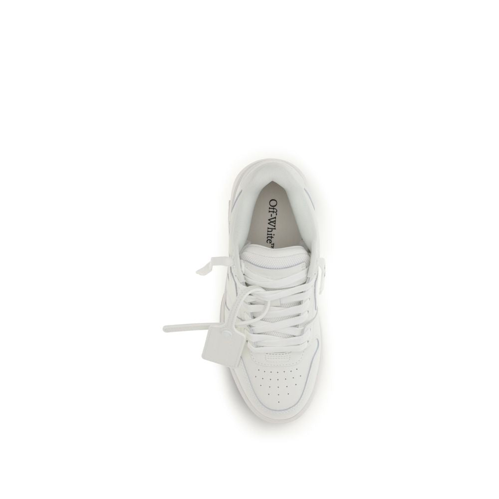 Weiße Low-Top-Sneaker aus Kalbsleder Bos Taurus