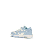 Blaue Kalbsleder Bos Taurus Sneaker