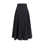 Schwarzer Oves Aries Wollrock Midi
