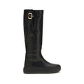 Schwarze Bos Taurus Kalbsleder Chelsea Boots