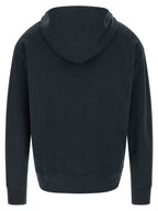 Blauer Baumwoll-Sweatshirt