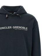 Blauer Baumwoll-Sweatshirt