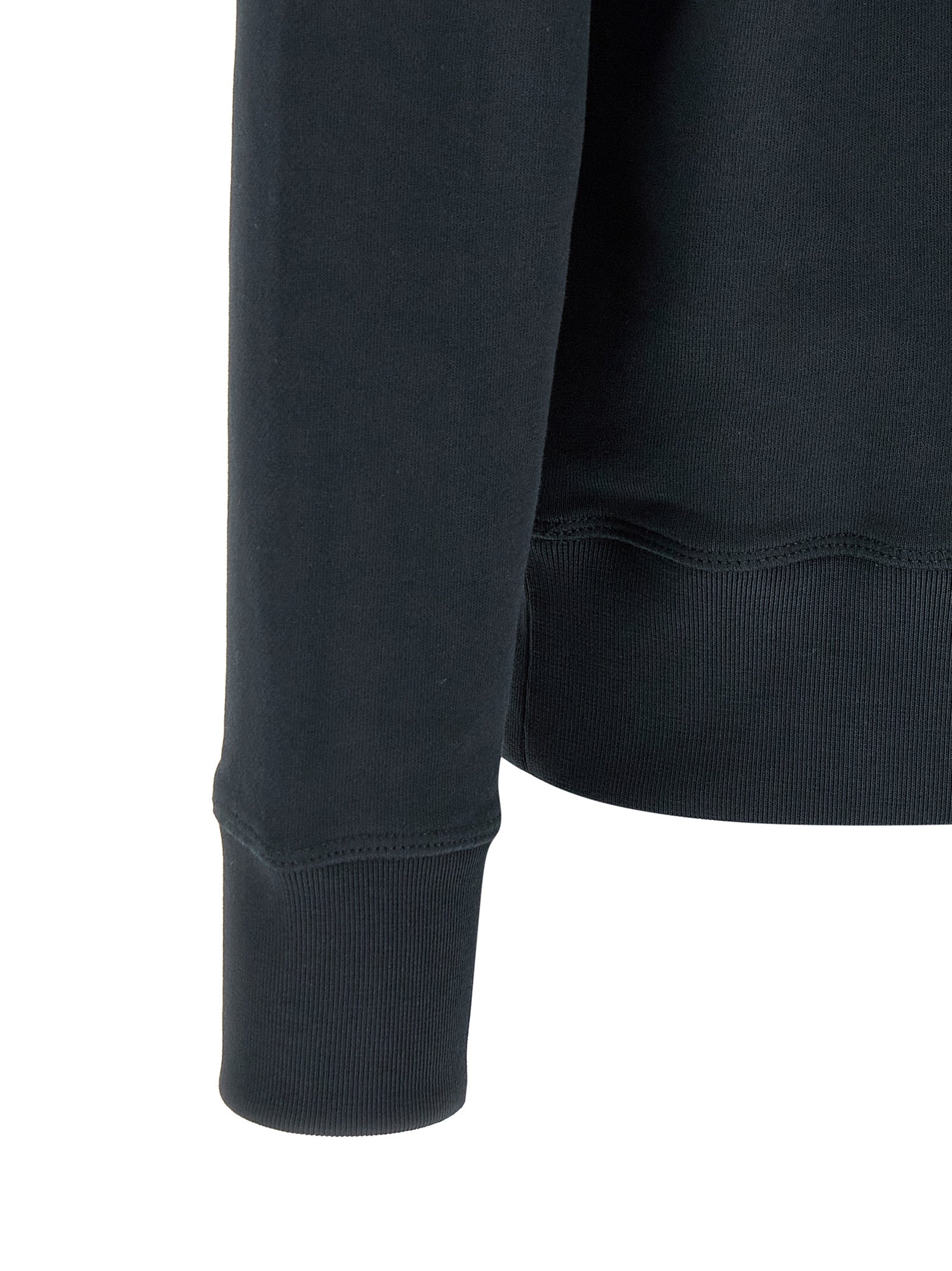 Blauer Baumwoll-Sweatshirt