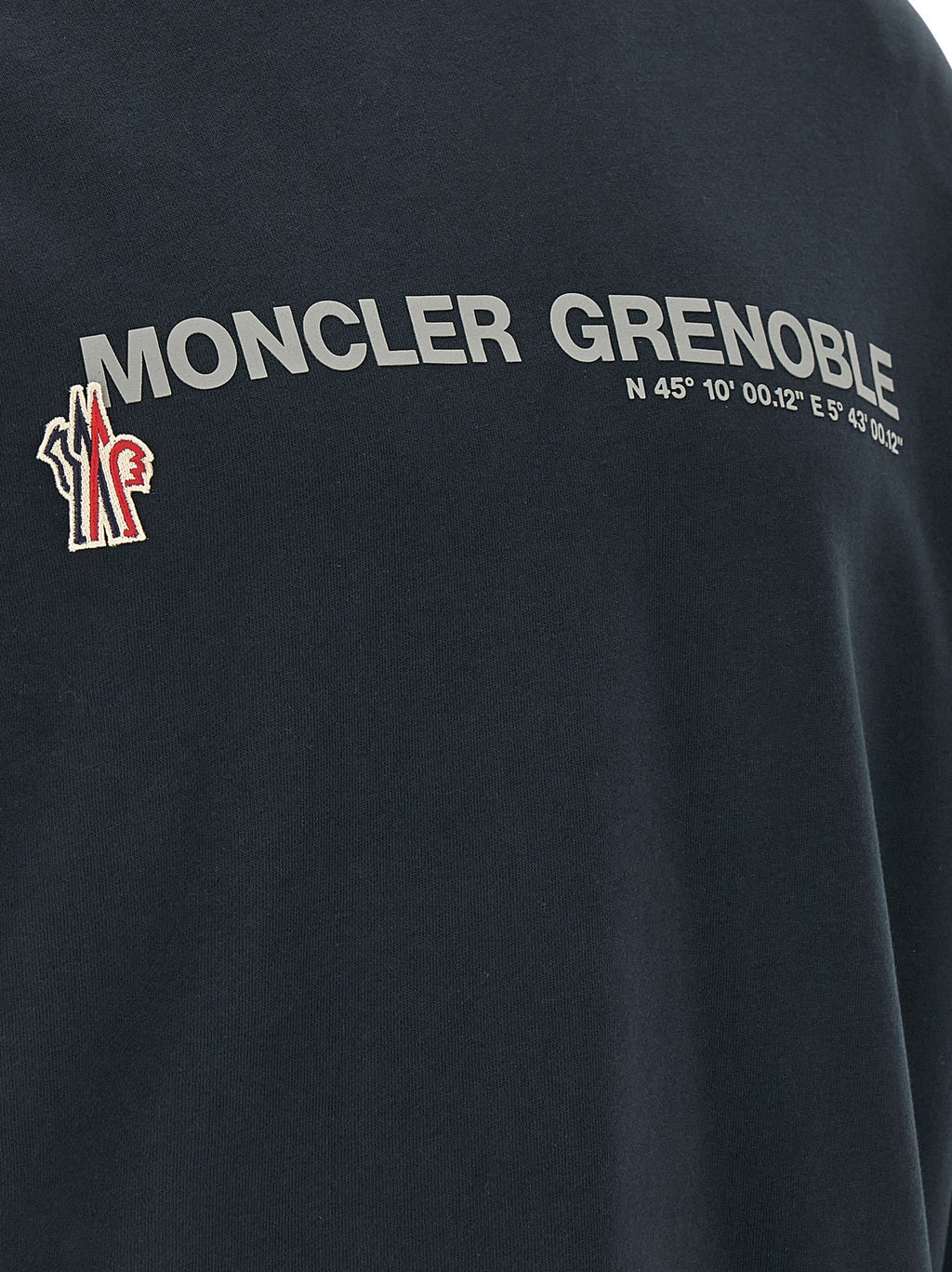 Blauer Baumwoll-Sweatshirt
