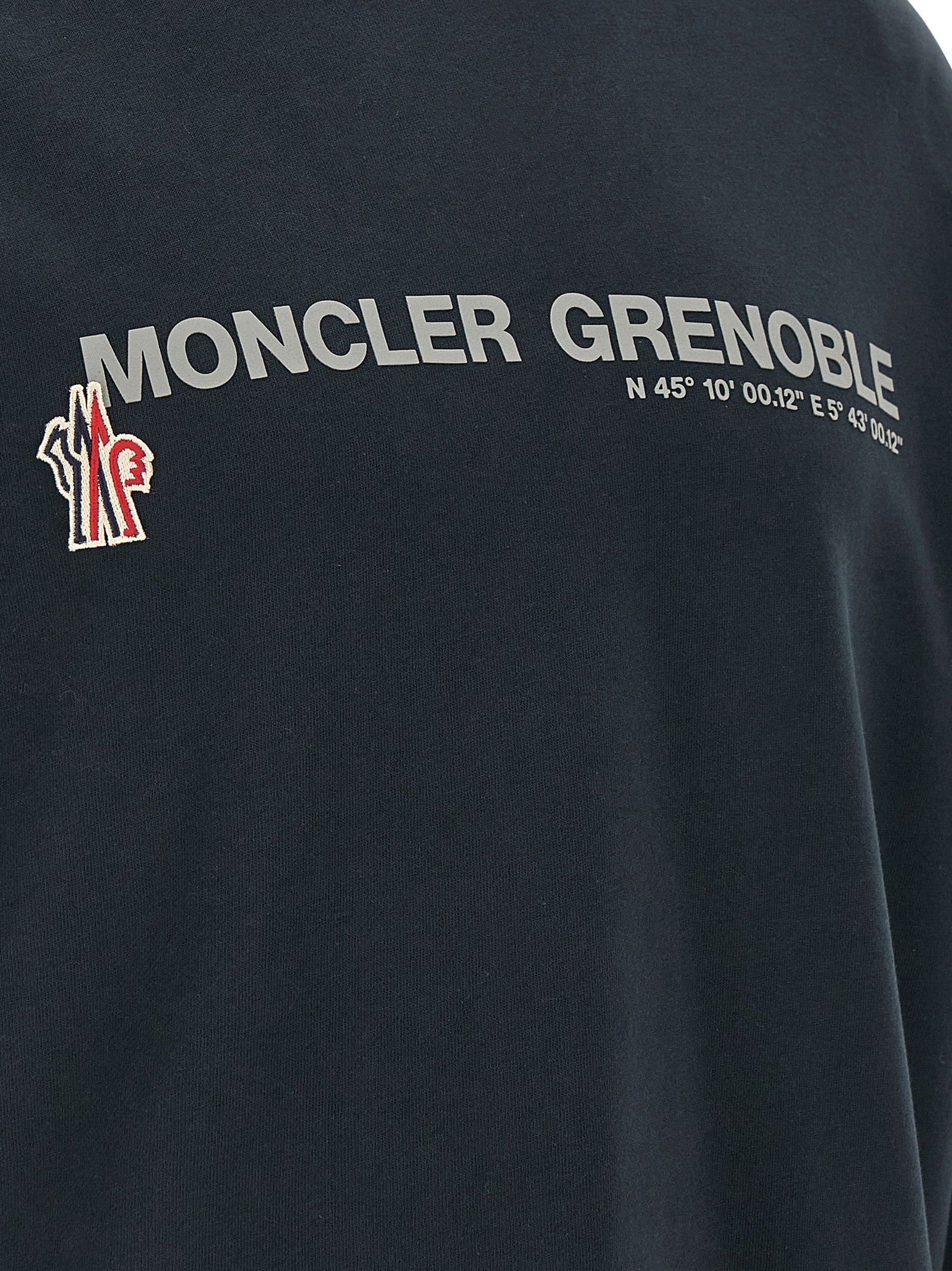 Blauer Baumwoll-Sweatshirt