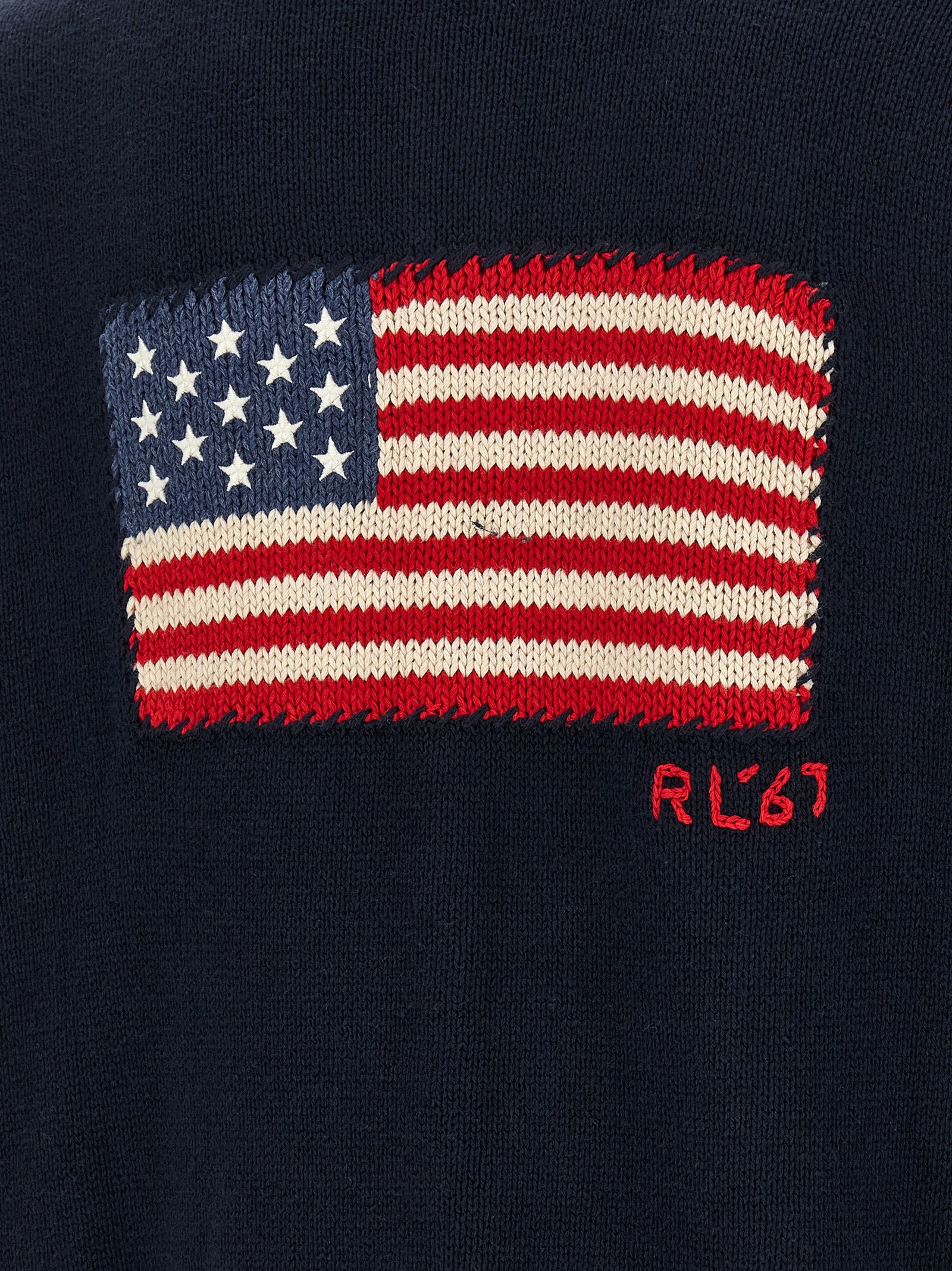 Blauer Baumwollcardigan