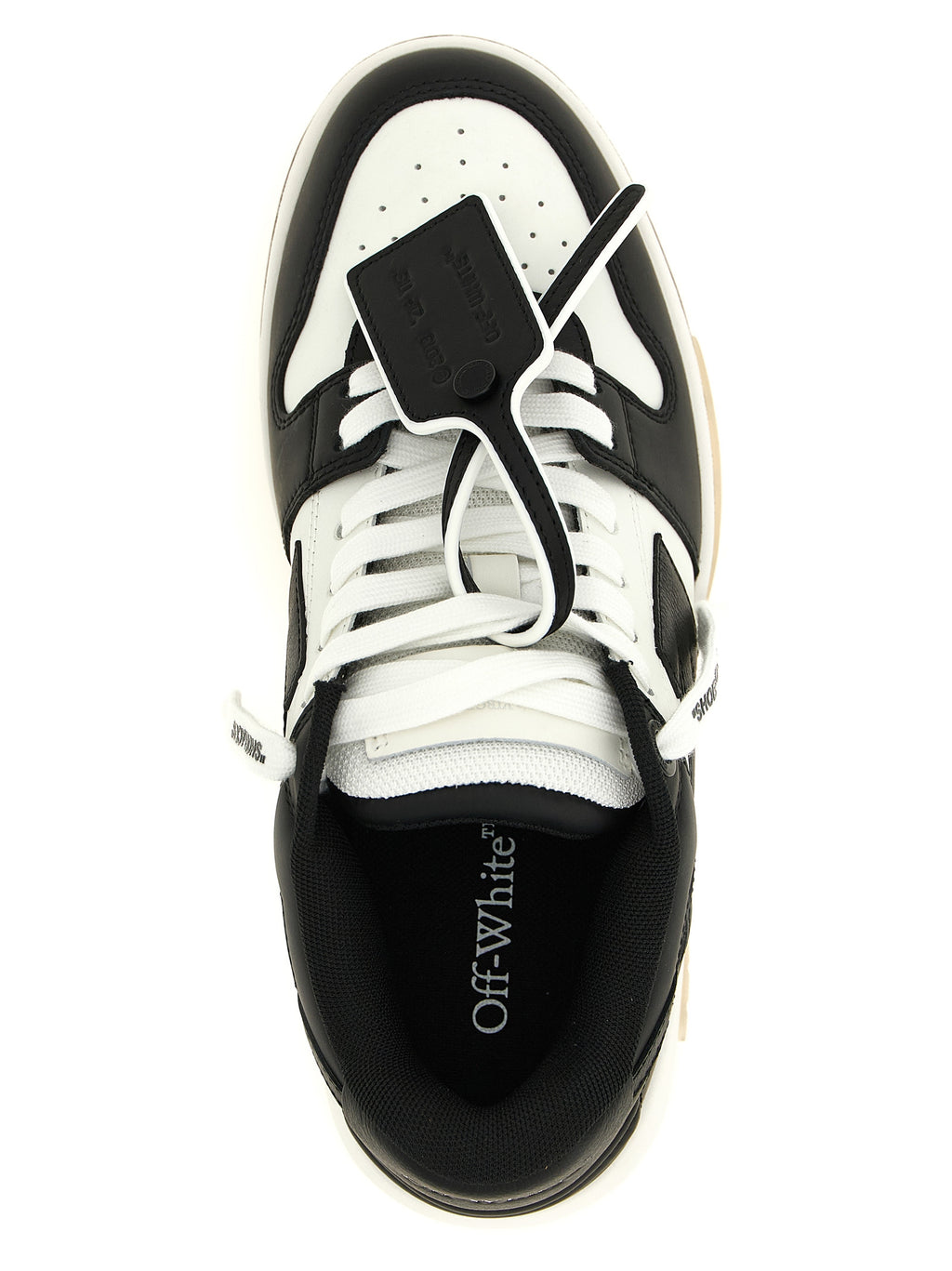 Bicolor Calfskin Low Top Sneakers