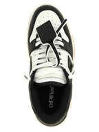 Bicolor Calfskin Low Top Sneakers