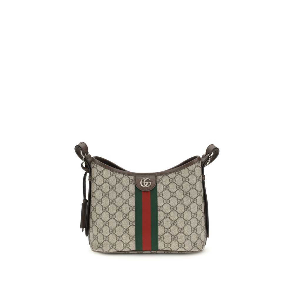 Beige Stoff-Handtasche