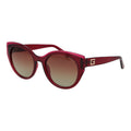 Rosa Sonnenbrille aus Kunststoff 1066278