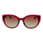Rosa Sonnenbrille aus Kunststoff 1066278