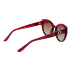 Rosa Sonnenbrille aus Kunststoff 1066278