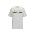 Weißes Baumwoll-T-Shirt