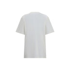 Weißes Baumwoll-T-Shirt
