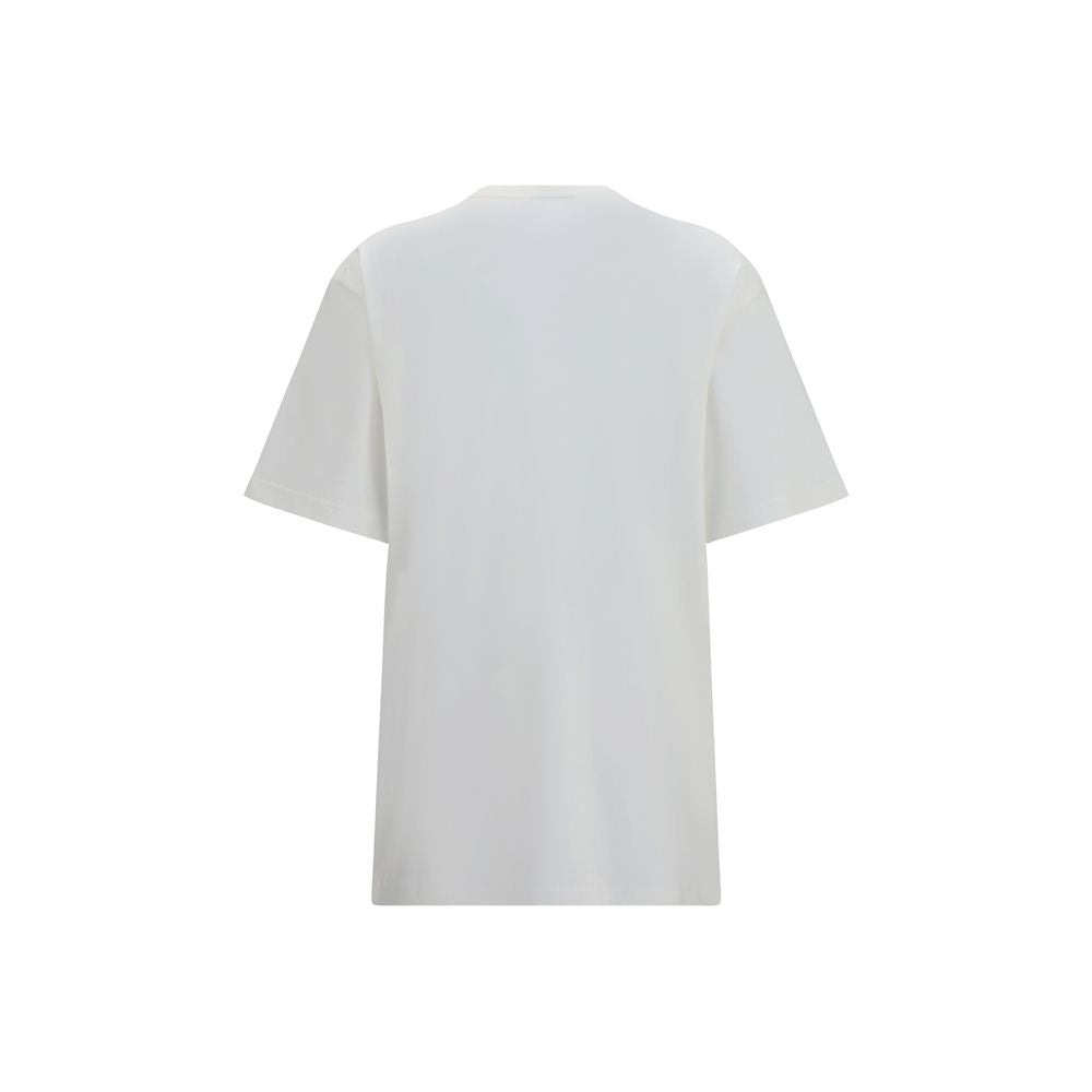 Weißes Baumwoll-T-Shirt