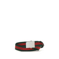 Mehrfarbiger Baumwoll-Gürtel Regular Gucci
