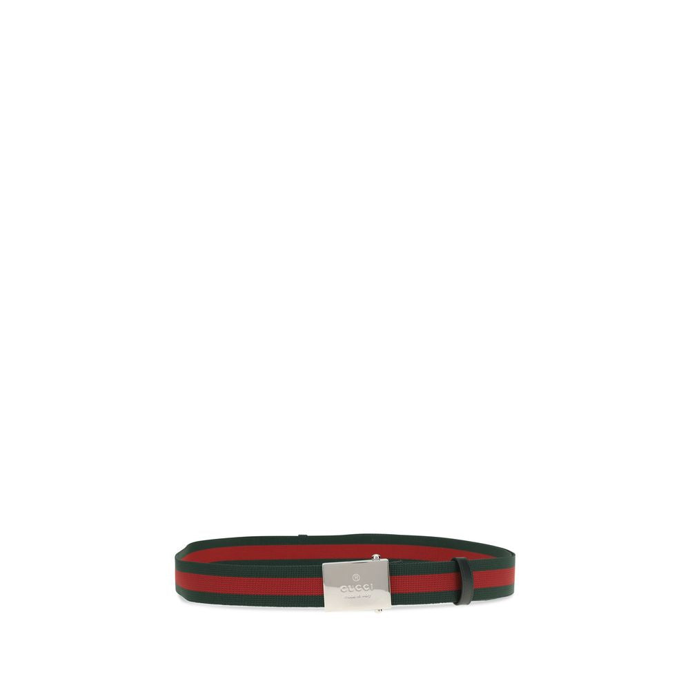 Mehrfarbiger Baumwoll-Gürtel Regular Gucci