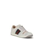 Weiße Kalbsleder Bos Taurus Athletic Sneaker