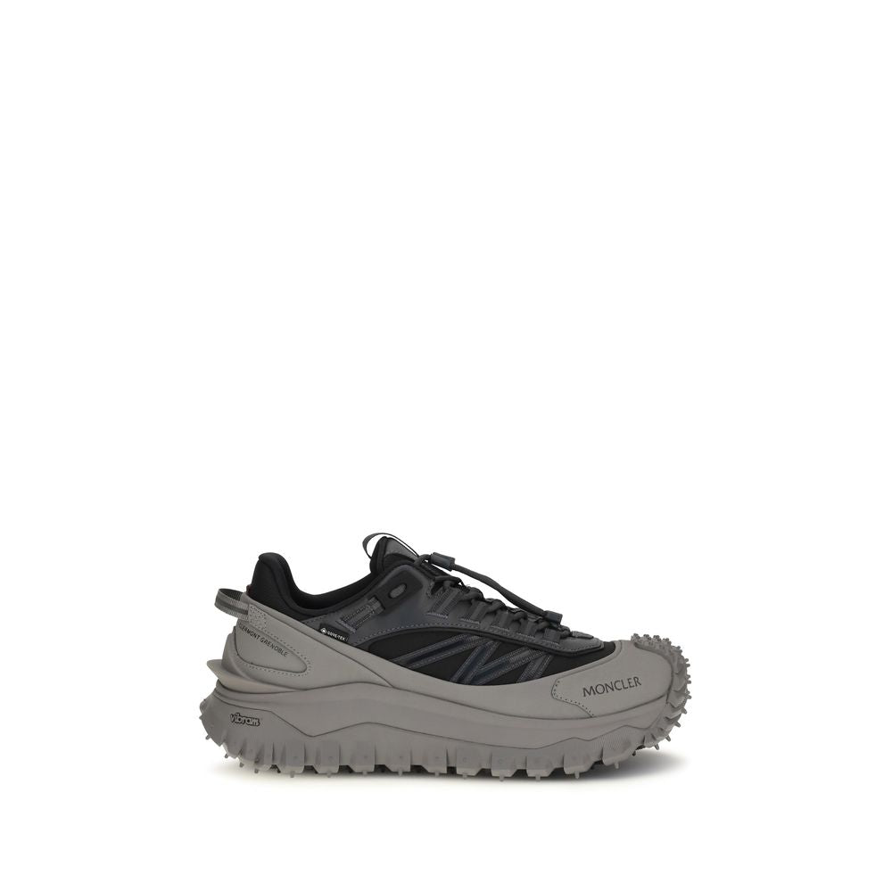 Graue Kalbsleder Bos Taurus Athletic Sneaker