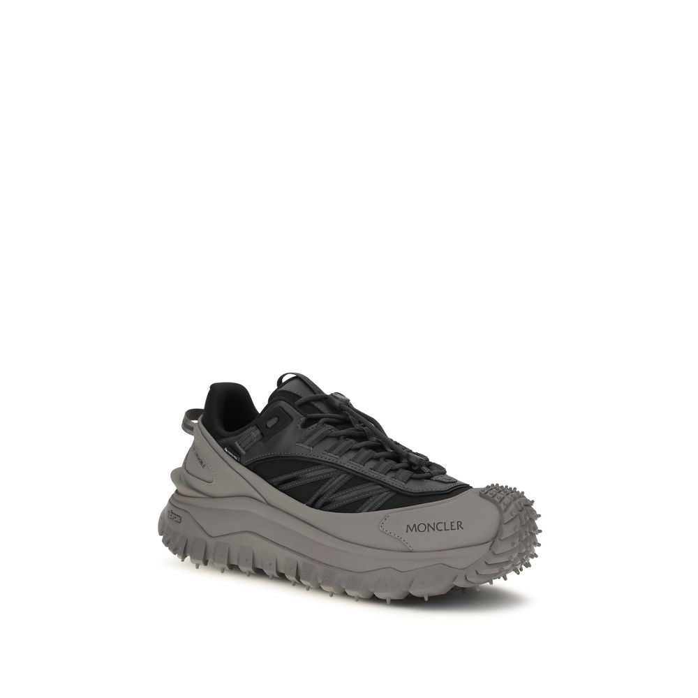 Graue Kalbsleder Bos Taurus Athletic Sneaker