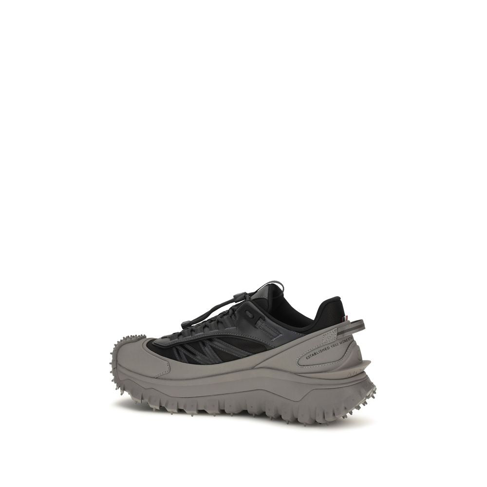 Graue Kalbsleder Bos Taurus Athletic Sneaker