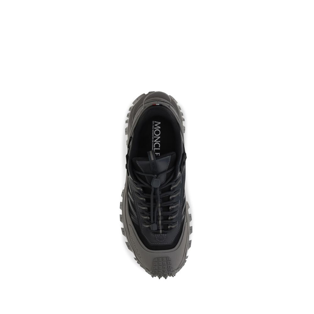 Graue Kalbsleder Bos Taurus Athletic Sneaker