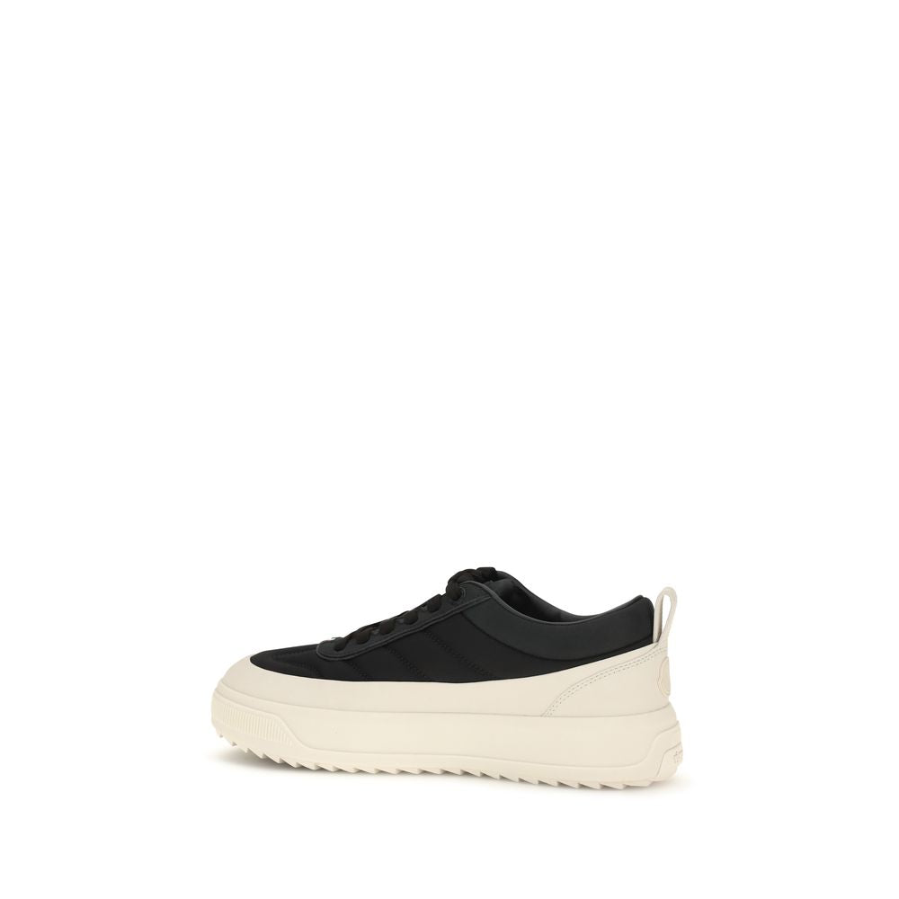 Schwarze Bos Taurus Kalbsleder Sneaker