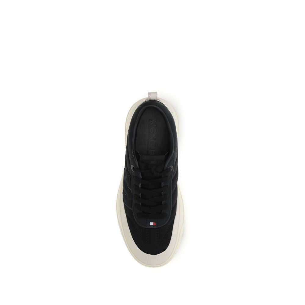 Schwarze Bos Taurus Kalbsleder Sneaker