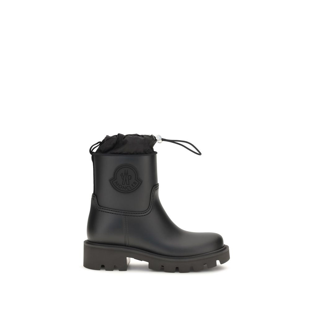 Schwarze PVC-Gummistiefel