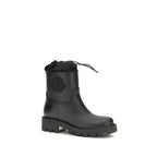 Schwarze PVC-Gummistiefel